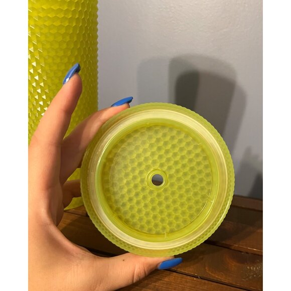 Starbucks Venti 2022 Halloween Lemongrass Studded Glow In The Dark Cup No‎ Straw - Picture 7 of 7